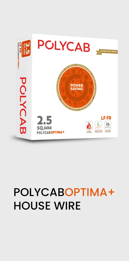 Polycab Optima+ FR-LSH House Wire